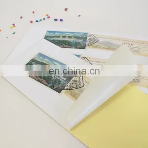 China Factory Wholesale Custom Removable Tourism Entrance Ticket Self Adhesive Sticker for Traveler Mailing thumbnail-6