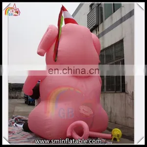 Outdoor Inflatable Advertising Standing Pig Inflatable Pig On Sale thumbnail-2