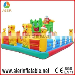 Trainman Inflatable Kinds Air Play Fun Park thumbnail-1