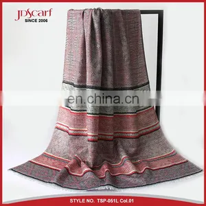 100% Polyester Woman Lady Hair Scarf Pakistani Scarf Hijab thumbnail-1