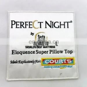 Customized Embroidery Bedding Labels, Mattress Patches thumbnail-2