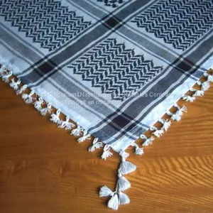 Arab 8# Knotted Scarf / Arab Scarf / Arabian Shemagh / Arabian Turban / Muslim Hijab Scarf thumbnail-3