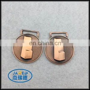 Promotional High Quality Round Shape Metal Logo Plate thumbnail-1