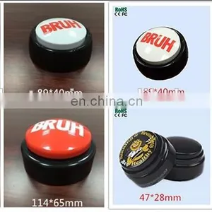 5 Seconds 89*89*35mm Custom Sound Buttons With Personalized Logo thumbnail-2