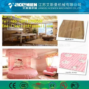 WPC Waterproof Eco-Friendly Texture Interior Decorative Wall Panels Making Machine thumbnail-5