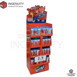 Candy Corrugated Cardboard Display Stand for Retail,Cardboard Pos Display,Cardboard Display Stand thumbnail-1
