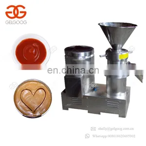 Stable Working Pistachio Nut Groundnut Cocoa Bean Paste Making Equipment Almond Butter Grinding Machine thumbnail-1