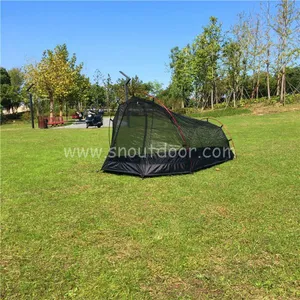 Black Swag Tent, 2 Person Lightweight Mosquito Net, Mesh Tent thumbnail-3