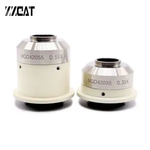 Focusable 0.35X 0.55X Microscope Camera Adapter C Mount Adapter for Nikon Trinocular Microscope thumbnail-4