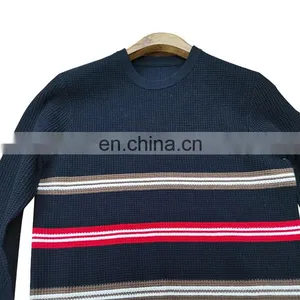 DiZNEW OEM &ODM Best Quality Three Color Polyester Style Men's Pullover Sweater thumbnail-4