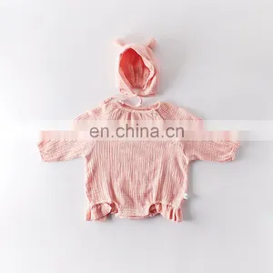 Baby Fashion Soft Rompers Full Sleeve Baby Bamboo Cotton Romper thumbnail-5