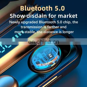 Factory OEM 5.0 Bass Wireless Bluetooth Earbuds Headsets Headphone in Ear thumbnail-6