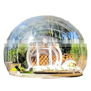 Air Zone Inflatable Clear Transparent Bubble Tent Hotel Family Outdoor Camping Dome Tents House For Sale thumbnail-2