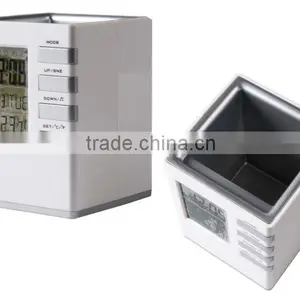 Pen Holder Digital Alarm Clock With Calendar Quality Choice thumbnail-3