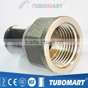 Hight Quality U Type Copper Press Fittings for Underfloor Heating Pipes thumbnail-1