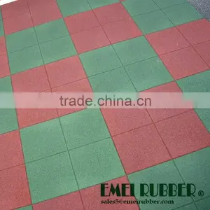 Recycled Tire Flooring/ Playground Rubber Mats Quality Choice thumbnail-2