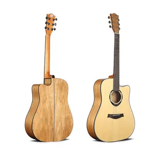 OEM High Quality Acoustic Guitar 41 Inch Factory Guitar for Sale With Cheap Price thumbnail-1
