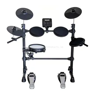 Good Quality Digital Drum Sets Percussion Electronic Drums Kit Electric Double Pedal Music Instruments thumbnail-1