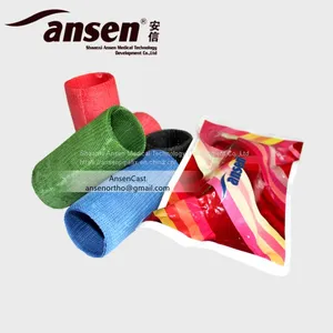 Polymer Fixed Bandage Medical Casting Tape Fiberglass Cast Bandage Fibercast for Orthopedic Leg thumbnail-1