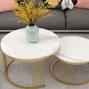 High Quality Marble Coffee Table Marble Center Table for Furniture thumbnail-1
