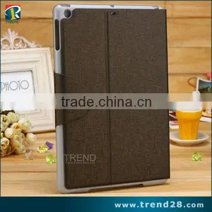 China Supplier Folding Leather Cover Case for Ipad 5 Case thumbnail-5