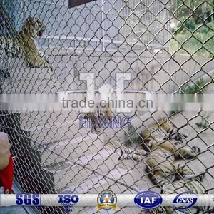 Chain Link Fence, Diamond Wire Mesh, Rhombus Hole Wire Mesh thumbnail-1