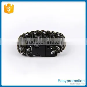 New Arrival Plastic Buckle Survival Cord Bracelets Wholesale thumbnail-2
