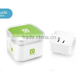 2200W Power Rating AC 90-256V Smart WIFI Socket With Smart Phone Android & IOS APP for Remote Control Electricity Cut-off And Re thumbnail-2