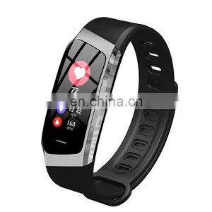 SANDA E18 Men Lady 2019 Top Sale Blood Pressure Heart Rate Monitor Smart Watch Sports Hand Watch Phone thumbnail-1