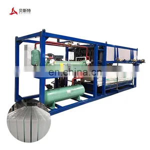 China Factory Supply 10ton/24hr Industrial Ice Cube Maker Machine for South Africa Ice Making Machine thumbnail-1