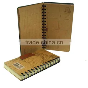 Custom Mini Paper Leather Notebook thumbnail-2