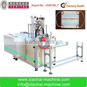 Has Video Full Automatic Nonwoven Face Mask Inner and Outer Earloop Spot Welding Machine thumbnail-1
