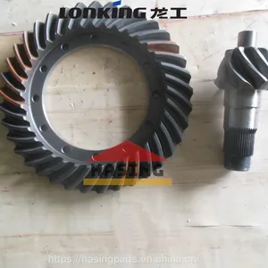 LONKING CDM835E CDM856 Loader LG50F.04309A-310A Spiral Bevel Pair Hasing Excavator Grader Spare Parts thumbnail-1