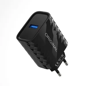 New Single USB Port Power Adapter QC3.0 Wall Charger US EU Plug for Huawei for Samsung Mobile Phone Charger thumbnail-5