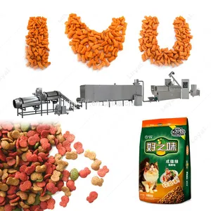 High Grade Pet Dog Food Processing Line Fish Feed Machinery thumbnail-1