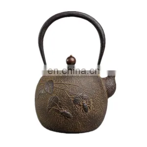 300ml Cast Iron Tea Pot With Stainless Steel Filter/cast Iron Teapot Theiere Fonte thumbnail-2