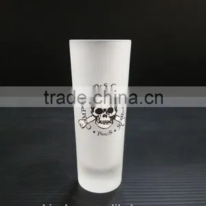 2oz Printing Frosty Mini Shot l Glass Cup With Skull Logo thumbnail-1