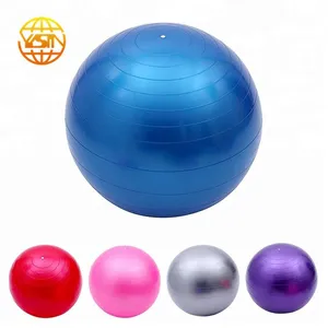 High Quality Home Gym Yoga Pilates PVC Multicolor Yoga Balls in Bulk thumbnail-4