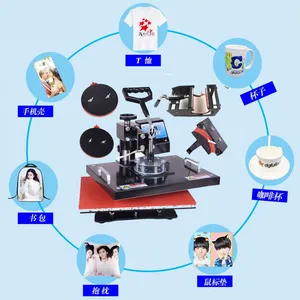 Hot Sell Factory Guangzhou Image Printer,Low Price DIY Transfer,design Equipment,Tshirt Press Machine thumbnail-2