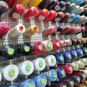 Dyed Spun 100% Polyester Yarn Polyester Sewing Thread thumbnail-5