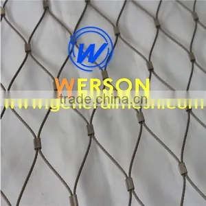 Flexible Stainless Steel Cable Mesh for Zoo Enclosures, Tensile Structure | Generalmesh thumbnail-2