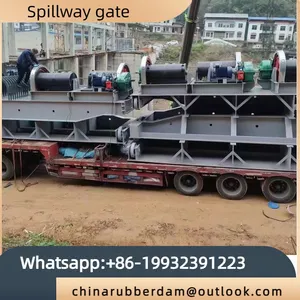 Manufacturer Supplies Stainless Steel Gate Hydraulic Lower Opening Weir Gate 304 Stainless Steel Integrated Channel Gate Opening and Closing Machine thumbnail-3