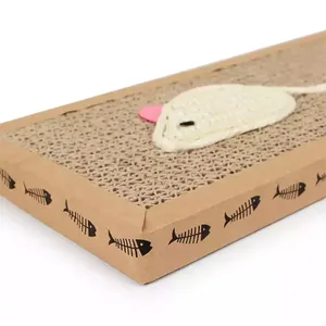 Meow Love PSM Wear Resistant Natural Sisal Cat Scratching Board Pet Products Cat Toy Cat Scratching Board Scratching Tray thumbnail-5