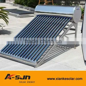 Low Pressurized Glass Tube Solar Energy Water Heater thumbnail-1