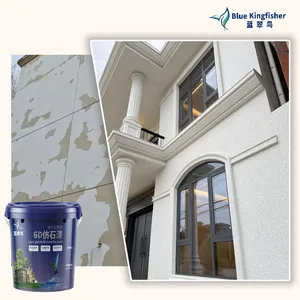 Blue Kingfisher Factory Manufactures Liquid Granite Paint for Exterior Walls With High-end Texture thumbnail-4