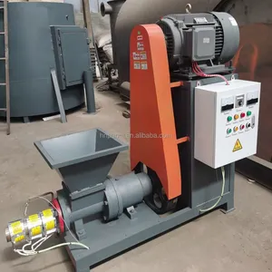 Wood Charcoal Briquette Production Line BBQ Charcoal Briquette Machine Small Charcoal Briquette Making Machine for Charcoal Making Machine thumbnail-3
