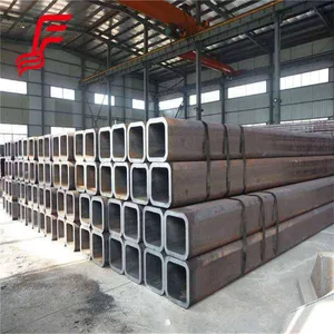 Q235 Square Metal Black Hot Rolled Rectangular Tube Erw Steel Square Tubes Hollow Section Carbon Ms Pipe thumbnail-5