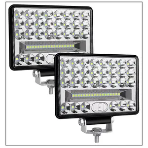 5 Inch LED Work Light 48LED Lights144W Suitable for Cars Trucks t for Jeep ATV UTV SUV Truck Boat thumbnail-1