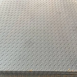 Q345b Metal 20mm A36 Carbon Steel Steel Baking Plate Checkered Sheet thumbnail-4