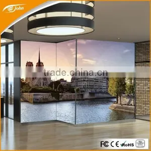Elegant European Style Single Sided Tension Fabric Wall Cover Tool-Less Frame (FD424 ) thumbnail-1